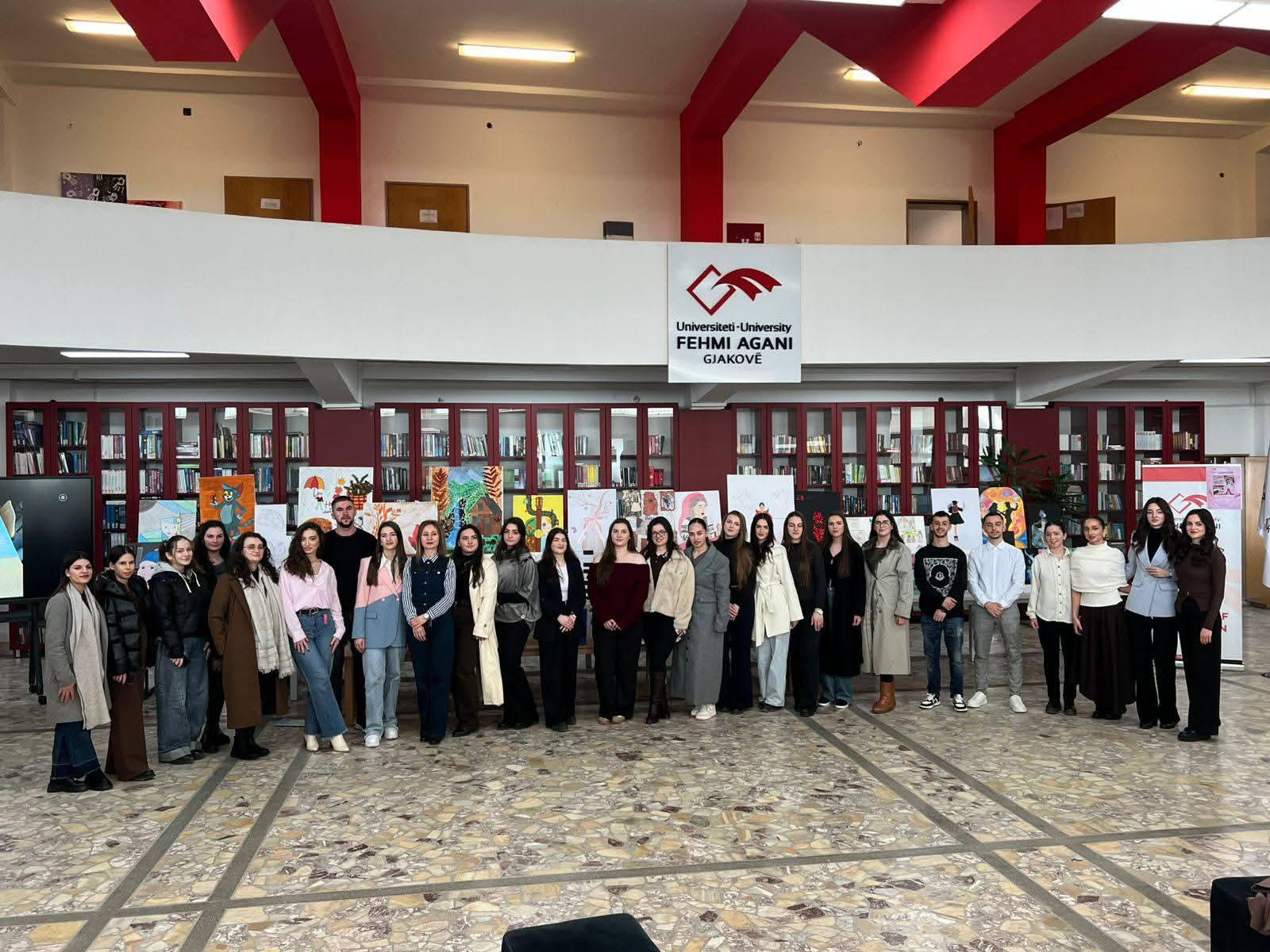 Ekspozitë e Punimeve Kreative në Kuadër të Lëndës Arti Figurativ me Metodologji