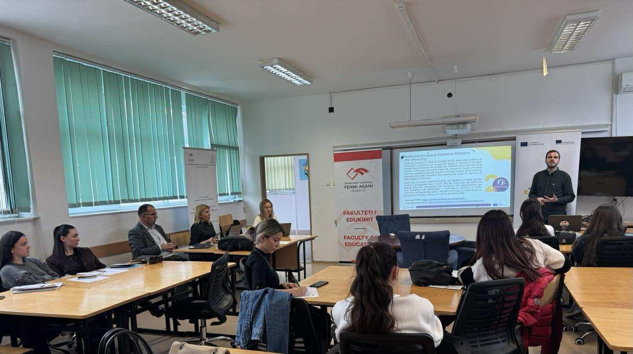 U mbajt sesioni informues për eTwinning në Fakultetin e Edukimit