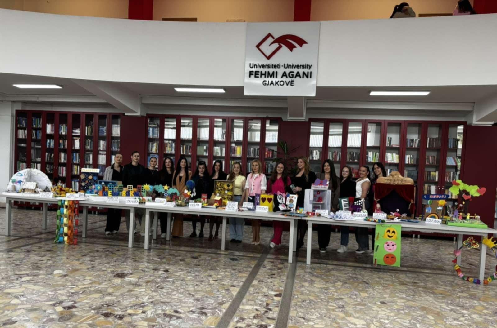 Ekspozita Krijuese e Studentëve të Fakultetit të Edukimit – Universiteti i Gjakovës “Fehmi Agani”