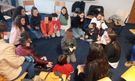 Today in the "improvised kindergarten” at the Faculty of Education began the first activity on the occasion of the establishment of the University Center for Psychosocial Counseling